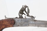 “LONDON” Marked Antique FLINTLOCK Pocket Pistol - 3 of 10