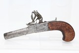 “LONDON” Marked Antique FLINTLOCK Pocket Pistol - 7 of 10