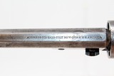 Mid-CIVIL WAR COLT Model 1862 Pocket NAVY Revolver - 8 of 15