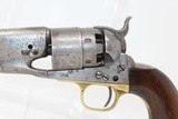 Mid-CIVIL WAR COLT 1860 ARMY Revolver Mfg In 1862 - 3 of 21