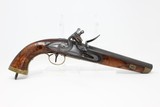 DUTCH/BELGIAN Antique Sea Service FLINTLOCK Pistol - 1 of 13