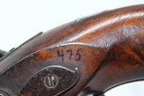 Engraved Richard HOLLIS FLINTLOCK Belt Pistol - 10 of 14