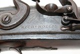 Engraved Richard HOLLIS FLINTLOCK Belt Pistol - 5 of 14