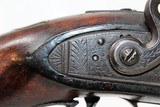 Engraved Richard HOLLIS FLINTLOCK Belt Pistol - 6 of 14
