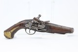 “PRAT” Marked SPANISH FLINTLOCK Miquelet Pistol - 1 of 13