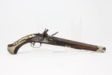 “G+B PAMRANI” Marked Antique FLINTLOCK Pistol - 1 of 14