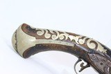“G+B PAMRANI” Marked Antique FLINTLOCK Pistol - 2 of 14
