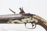 “G+B PAMRANI” Marked Antique FLINTLOCK Pistol - 13 of 14