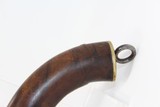 BRITISH Antique “COAST GUARD” Single Shot Pistol - 10 of 12