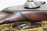 BRITISH Antique “COAST GUARD” Single Shot Pistol - 8 of 12