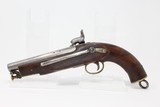 BRITISH Antique “COAST GUARD” Single Shot Pistol - 9 of 12