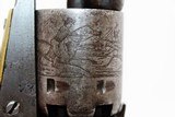 Antique BELGIAN Made COLT PATENT “NAVY” Revolver - 8 of 15
