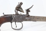 “P. BOND” Marked Antique FLINTLOCK Pocket Pistol - 10 of 11
