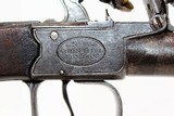 “P. BOND” Marked Antique FLINTLOCK Pocket Pistol - 7 of 11