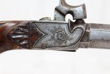 Engraved FRENCH Antique POCKET or Muff PISTOL - 5 of 12