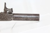 Engraved EUROPEAN Antique POCKET or Muff PISTOL - 10 of 10