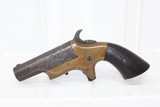 Antique TURN BARREL “SOUTHERNER” Deringer Pistol - 1 of 11