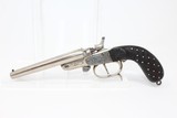 Engraved Belgian DOUBLE BARREL SxS .380 Pistol - 1 of 11