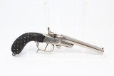 Engraved Belgian DOUBLE BARREL SxS .380 Pistol - 8 of 11