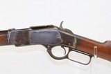 SCARCE ANTIQUE .22 Winchester 1873 Lever Rifle - 3 of 16