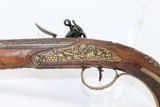 FANTASTIC Antique MEDITERANEAN Flintlock Pistol - 19 of 20