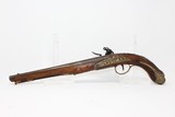 FANTASTIC Antique MEDITERANEAN Flintlock Pistol - 17 of 20