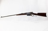 Scarce WINCHESTER Model 1895 FLAT SIDE Lever Rifle - 1 of 15