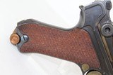WWI Dated DWM 1914 “Navy” LUGER Pistol - 14 of 16