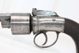 EARLY Antique BRITISH Double Action Revolver - 3 of 17