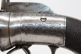 EARLY Antique BRITISH Double Action Revolver - 9 of 17