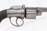 EARLY Antique BRITISH Double Action Revolver - 16 of 17