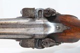 FRENCH 18th Century SxS FLINTLOCK Horse Pistol - 8 of 13
