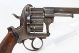 12-SHOT Antique PINFIRE Revolver by Dumoulin Freres - 4 of 15