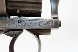 12-SHOT Antique PINFIRE Revolver by Dumoulin Freres - 6 of 15