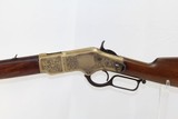 ENGRAVED Winchester YELLOWBOY Model 1866 .44 Rifle - 1 of 22