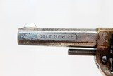 COLT ETCHED Panel “NEW LINE” .22 Rimfire Revolver - 5 of 11