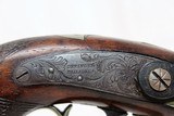 Antique Henry DERINGER c. 1850s PERCUSSION Pistol - 5 of 16