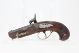 Antique Henry DERINGER c. 1850s PERCUSSION Pistol - 13 of 16