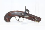 Antique Henry DERINGER c. 1850s PERCUSSION Pistol - 1 of 16