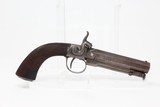 Antique MOORE & WOODWARD British PERCUSSION Pistol - 1 of 13