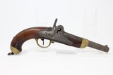 FRENCH Antique Model 1822 T-Bis MILITARY Pistol - 1 of 20