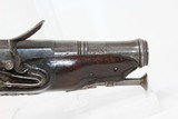 Antique FRENCH “CANNON BARREL” Flintlock Pistol - 4 of 11
