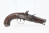 Antique FRENCH “CANNON BARREL” Flintlock Pistol - 1 of 11