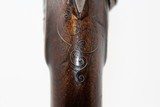Antique FRENCH “CANNON BARREL” Flintlock Pistol - 7 of 11