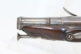 Antique FRENCH “CANNON BARREL” Flintlock Pistol - 11 of 11