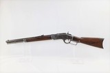 Antique WINCHESTER 1873 Lever Rifle In .44 Cal WCF - 2 of 16
