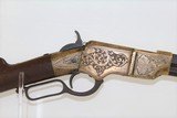 Engraved NEW HAVEN ARMS HENRY Lever Action Rifle - 20 of 22
