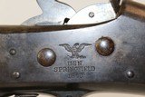 RARE US NAVY Springfield 1870 Rolling Block Rifle - 9 of 17