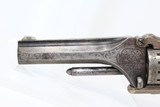 ENGRAVED Antique MANHATTAN .22 Revolver - 4 of 16
