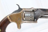 ENGRAVED Antique MANHATTAN .22 Revolver - 15 of 16